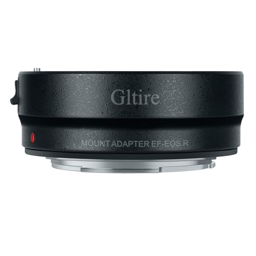 Gltire Canon EF to RF Lens Mount Adapter for Canon EF/EF-S Lenses EF-EOS R Adapter Compatible with EOS R/RP/R5/R6/R7/R10 Mirrorless Cameras
