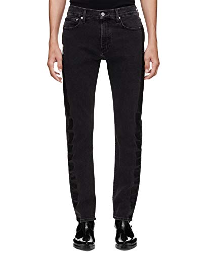 Calvin Klein Mens Side Stripe Slim Fit Jeans