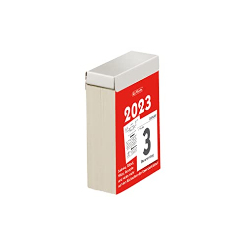 herlitz Abreißkalender Gr.3 2023, 5,5 x 8 cm, 1 Stück Cover