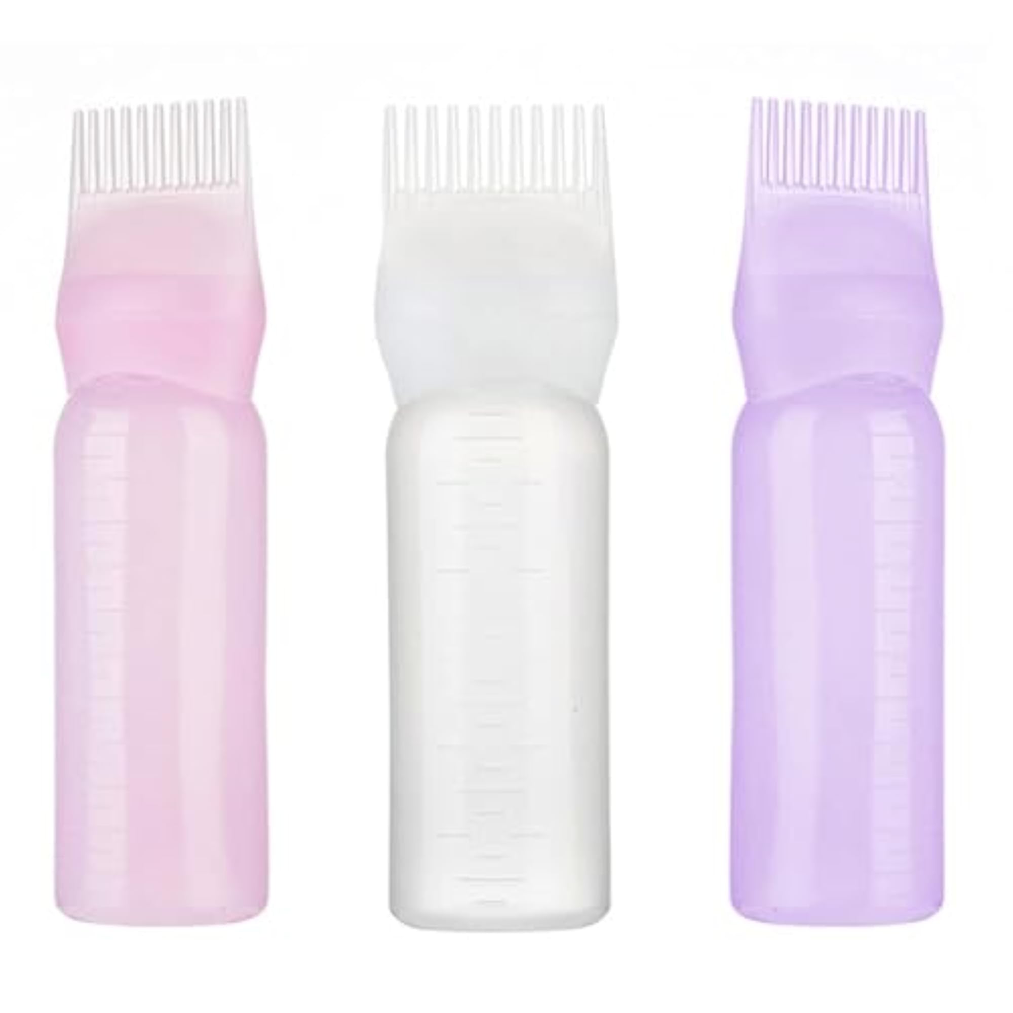 Hair Oil Applicator Bottle with Comb for Scalp