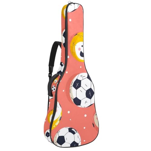Housse de guitare de 109 cm idéale pour aller au cours de musique à pied ou à vélo
