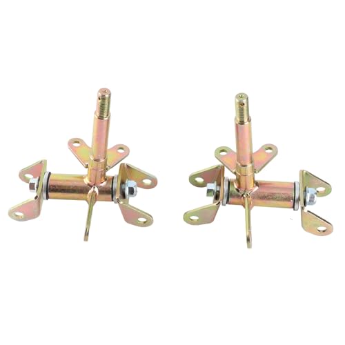 Juego de husillo de nudillo de dirección delantera de 17 mm, juego de lado izquierdo y derecho, nudillos de dirección delanteros aptos para freno de tambor, ATV, 4 ruedas, Go Kart
