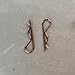 Lasenersm 8mm x 50mm Carbon Steel Clevis Pin with R-Shaped Spring Cotter Pin, 8 Pieces, Zinc Plated, for Mower Tractor Fastener Hardware