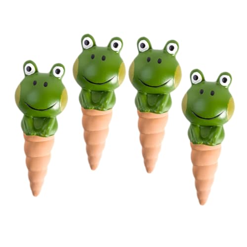 VANZACK Automatic Dripper Plant Watering Globes Set Self Watering Spikes for Indoor Plants Ceramic Drippers Easy to Use for Garden Home