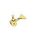 Electric Bass Guitar Tuning Machine key Head Peg,Right Side/Gold plated (Single 1)