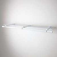 Algopix Similar Product 11 - Rod Desyne Double Shelf with Hanger