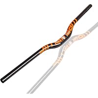 Guidon VTT Carbone T700 – 31,8 Mm, 80 Mm De Relevé, Longueur 580 à 740 Mm, Ultra-léger (183 G)