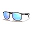 Matte Black/Blue Flash Polarized Matte Black/Blue Flash Polarized