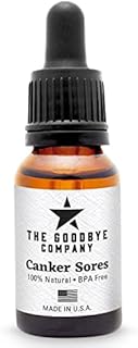 Goodbye Canker Sores - Helpful for Mouth Ulcer Treatment | Effective Essential Oil Serum for Canker Sore Relief | Apply Directly to Heal Blisters in The Mouth