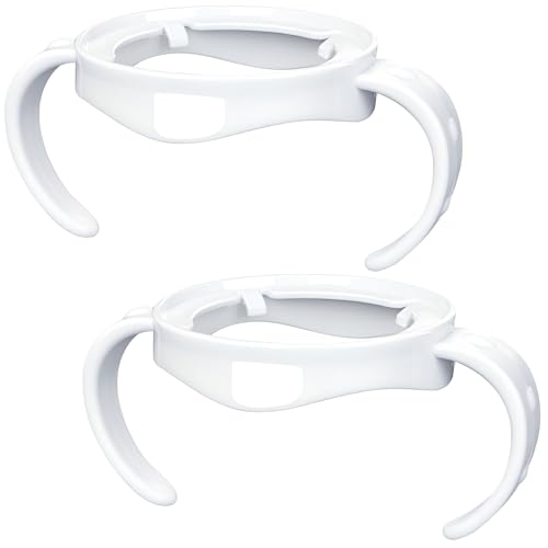 Image of Baby Bottle Handles for Philips Avent Natural Baby Bottles, Compatible Avent Bottle Holder for Baby, 2 Count