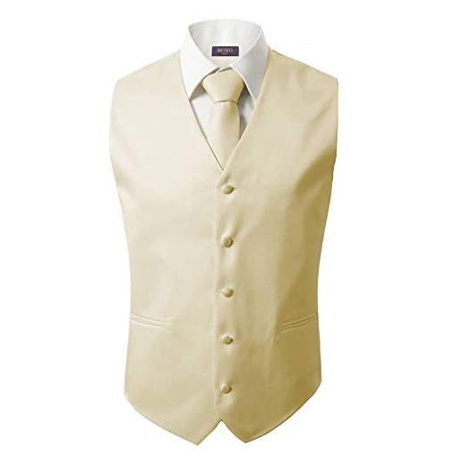 3 peças colete + gravata + Hankie masculino moderno formal terno slim smoking colete casaco, Marfim, 4X-Large