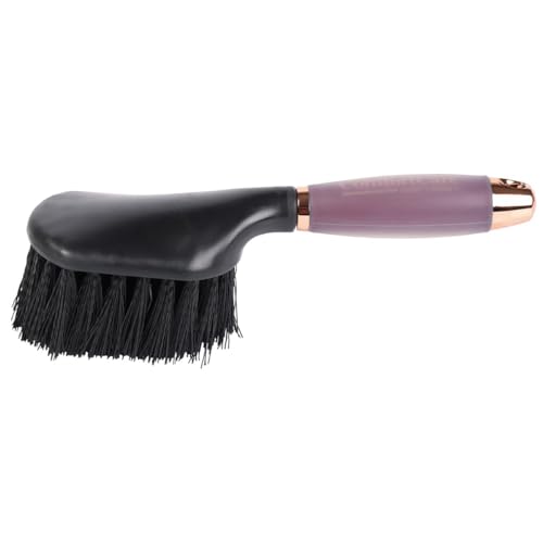 Brosse à sabot Harry's Horse ComfortCare violette pour nettoyer la corne sale sans douleur