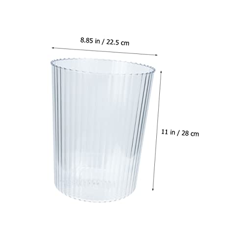 KOMBIUDA Papelera Multiusos Transparente Rectangular miniatura 6