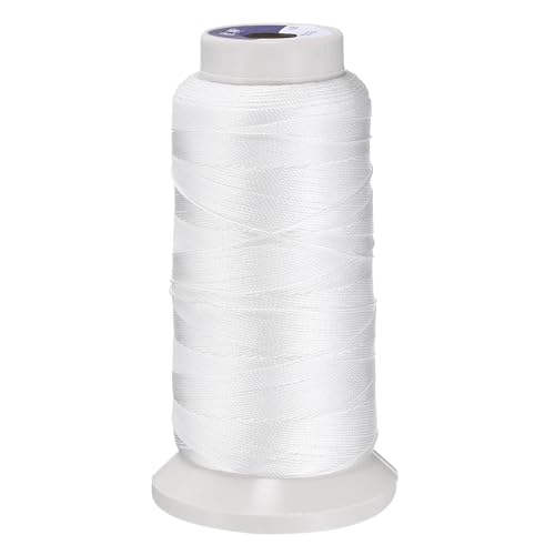 Hilo encerado para coser cuero 0.55mm 450m blanco
