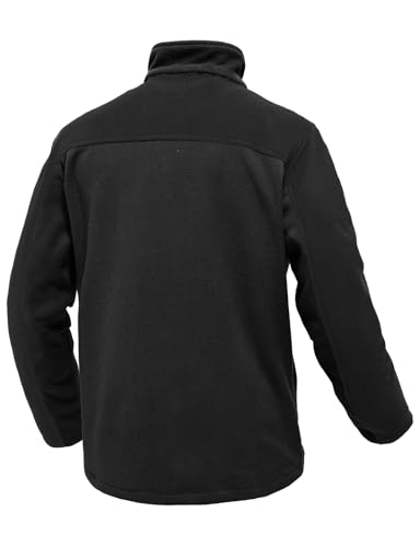 TBMPOY Men's Fleece Jackets Lightweight Full-Zip Fall Jacket Warm Winter Coats Outdoor Hiking with Pockets2
