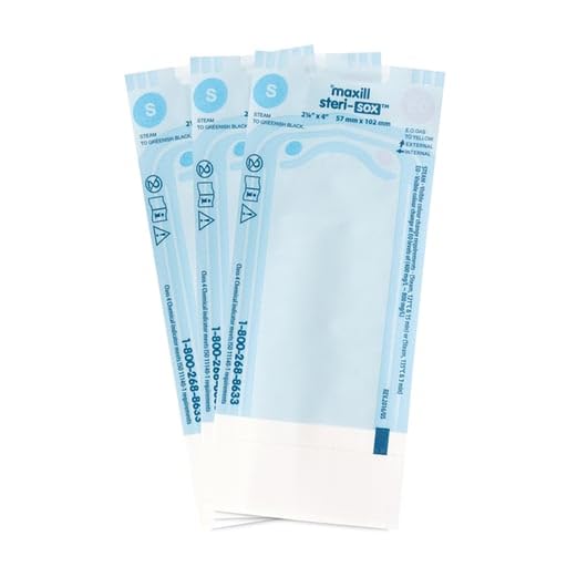 Maxill 60040 Steri-Sox Self Sealing Sterilization Pouches 2.25 X 4 200/Bx