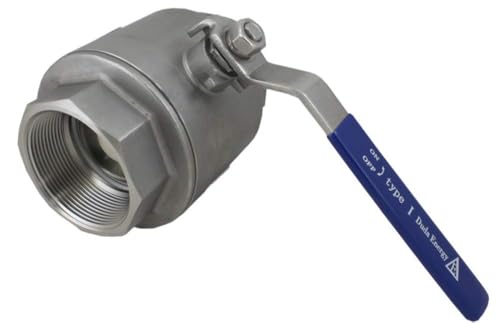 Duda Diesel 2PCBV-WOG1000 2-Piece Industrial Strength Ball Valve 3" Female NPT Ports, Pack 1
