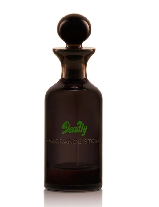 FRAGRANCE STORY Deadly Men Bold Citrus Spicy Fougere Eau de Parfum for Men – Long-Lasting Woody & Ambery Masculine Cologne
