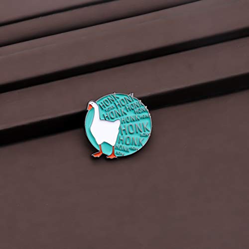 CENWA Goose Lover Gift Big White Goose Brooch Pin Gift for Goose or Goose Lover2