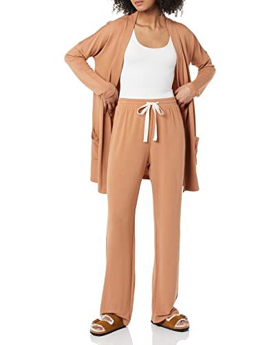 Image of Amazon Essentials Women's Lightweight Lounge Terry Pajama Pant with Drawstring