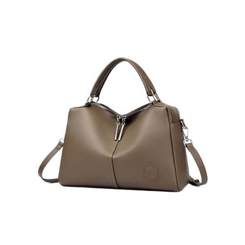 Sac à main en cuir véritable pour femmes idéal pour le bureau et les sorties