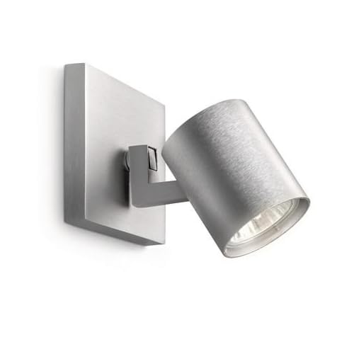 Philips Runner Single Spot Light (Model 53090) | Aluminium Finish | 50W Adjustable Wall/Ceiling Spotlight-image-0