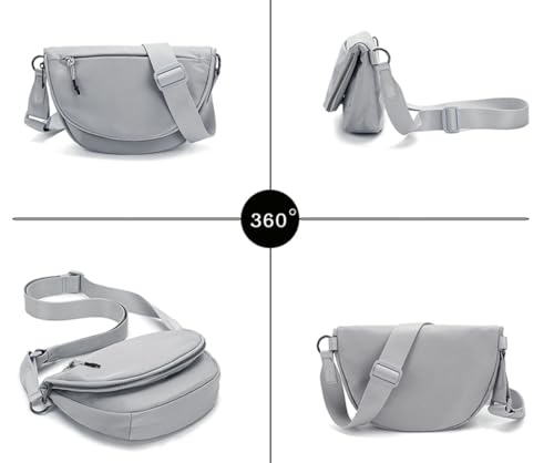 Checkered Crossbody Bags Women Bum Bag Cute Cross Body Sling Backpack Hobo Satchels Shoulder Sport Wallet Purses 20253