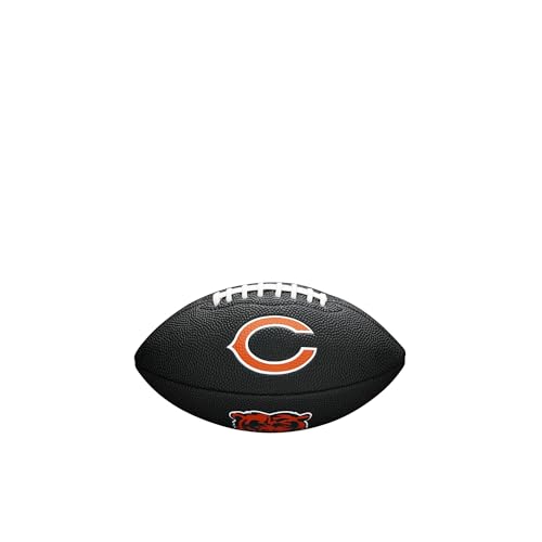 Wilson Pelota de fútbol Americano Mini NFL Team Soft Touch, Cuero Mixto Suave al Tacto