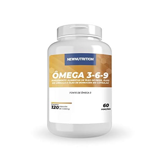 Newnutrition Ômega 3 6 9 - 120 Cápsulas - Newnutrition