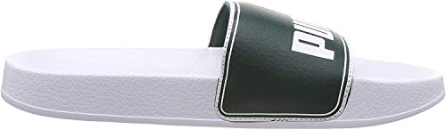 Image of PUMA Men's Beach & Pool Shoes, Green Ponderosa Pine White, 13 UK