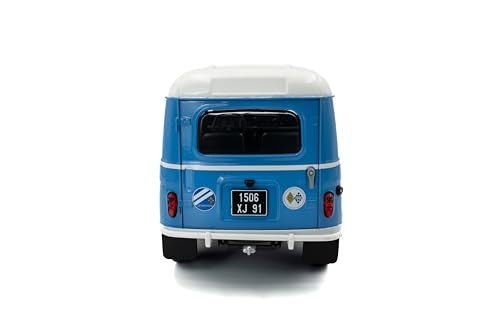 Modelo Renault 4LF4 Gordini Azul 1:18 Solido miniatura 5