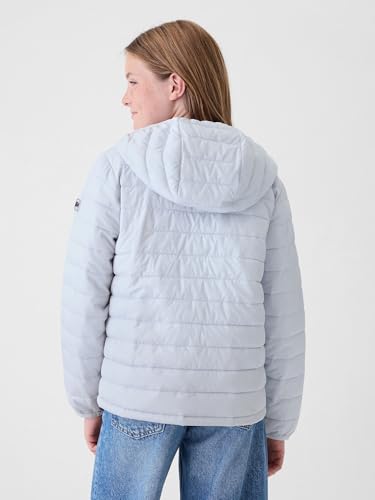 Image of GAP Girls' Logo Lightweight Puffer Jacket