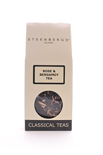 Steenbergs Rose and Bergamot Loose Leaf Tea - Persian Style - 80g - Box