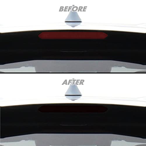 Image of SlickMod PreCut Vinyl Smoke Tint for 2018-2022 Subaru Crosstrek Third Brake Light (5. Third Brake Light, 20% Dark Smoke)