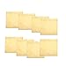 XMRISE Brass Sheets Plates Pad Shim H62 High Purity Raw Materials Industrial Scientific Metal Working 50mmx50mm 8PCS,THK0.8mm
