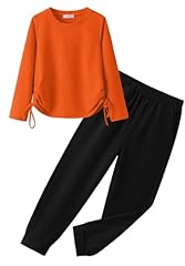 Z Orange Top + Black Pant