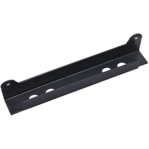 Goliraya Outdoor Door Stop Gate Stop Angle Strike Plate Anthracite 310x40x37 mm Cover