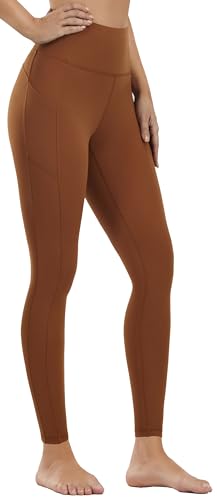 PERSIT Gym Leggings for Women with Pockets 25''/28'' - High Waisted Buttery Soft Womens Yoga Pants Workout Sports Running Activewear Leggings - Image 4