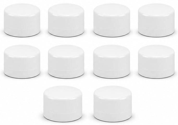 End Caps 20mm UPVC Dummy Cap | 3/4 Inch,20mm ID, 10-Pcs | Heavy Duty 3 Way Connector for Furniture | End Cap Connector for Greenhouse Garden Tent (10, 3/4" INCH, 20MM, End Caps)-image-40