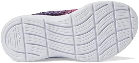 Skechers Kids Girls Microspec Max Plus-Ombre Da Sneaker, Black/Lavender, 1 Little Kid | Image 2