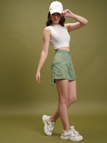 Image of Tokyo Talkies Women's Regular Fit Regular Shorts | Women Casual Shorts