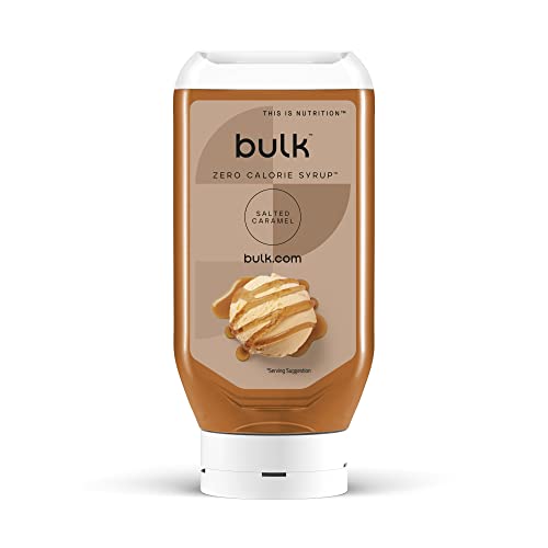 Bulk Sirop Zèro Calorie, Sans Sucre, Gout Caramel Salé 400 ml Cover