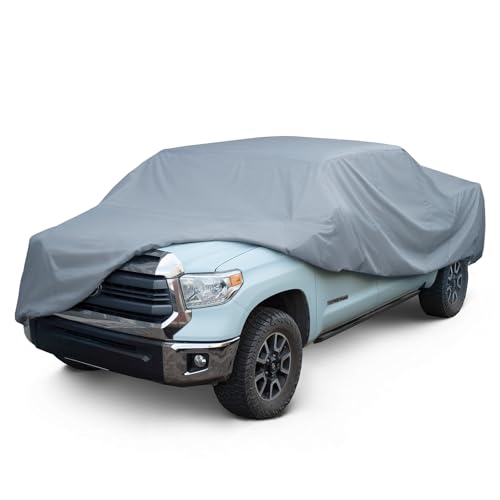 Image of Leader Accessories Truck Car Cover for Pickup All-Weather, Fits 211 inch-240 inch