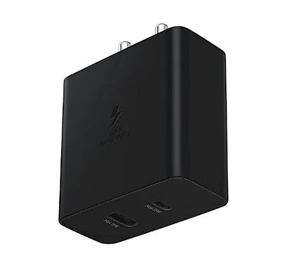 Image of Miracase 35W Duo-Port Super Fast Charger True 35W Max Charging Adapter Compatible for A14 5G,A73 5G,A53 5G,A23 5G,A04E,A04,A13 / S23 / S24 5G (Black)