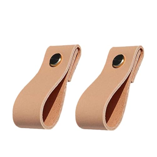 Lurrose 4 piezas Tiradores de para Armarios Diseño Minimalista Tiradores de Puerta Hechos Mano para Muebles Asas de Duradero para Cocina y Baño