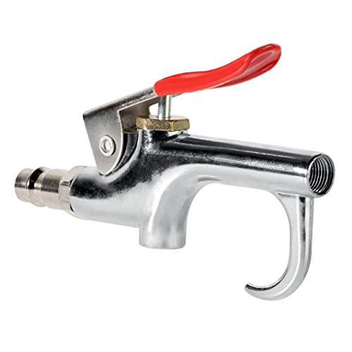 Güde DL-Ausblaspistolen-Set 7-tlg. (max. Arbeitsdruck 8 bar, für Standard-Luftkompressoren mit 1/4 Zoll Gewinde, zum Ausblasen, Reinigen, Befüllen, mit umfangreichem Zubehör)