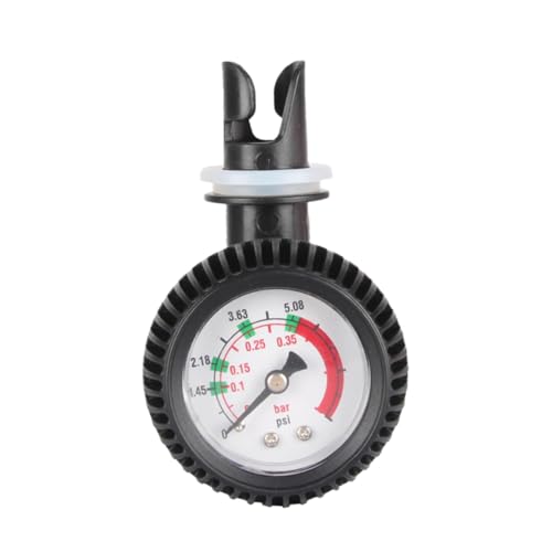 KALLORY 充気ボート用空気圧ゲージ 測定範囲 耐久性素材 インフレータブルカヤック サーフボード対応 簡単操作エアポンプアクセサリー