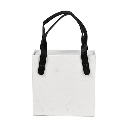 CALFOVERA Cajas de Regalo Portátiles de Cuero Sintético Asa, Organizador Extraíble para Anillos, Pendientes, Pulseras Y Collares, Ideal para Cumpleaños, San Valentín Y Bodas