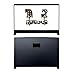 Wzqrps New Replacement Laptop LCD Cover Back Rear Top Lid Hinges Front Bezel for MSI GF65 GF63 Thin 9SD 9SE MS-16W1 MS-16W2 3076R1A211HG 3076R1B211TA Black