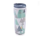 Quid 450ML Mint QD Vaso termo 0,45 L, Cuerpo doble pared, Bebidas frías y calientes, BPA free, PLASTICO, Multicolor